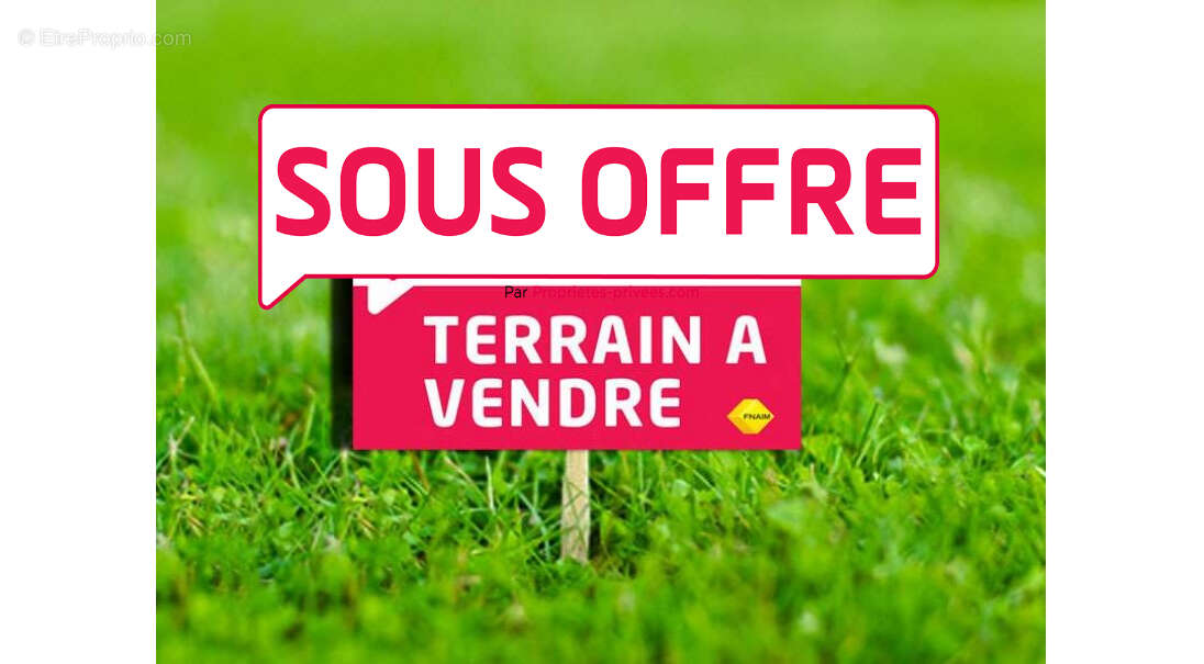 Terrain à ROUGEGOUTTE