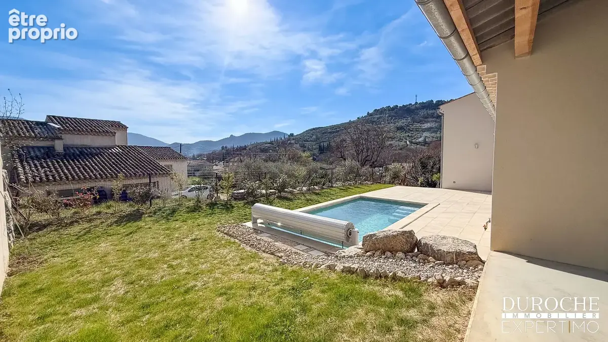 Villa contemporaine à Buis-les-Baronnies   115 m2, piscine chauffée, vue Saint-Julien & garage 40 m2 - photo 13