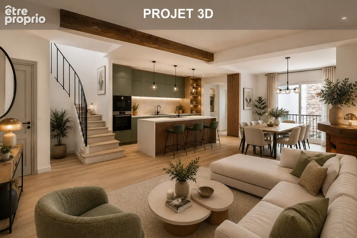 A vendre maison 5 pièces avec garage et terrasse - photo 4