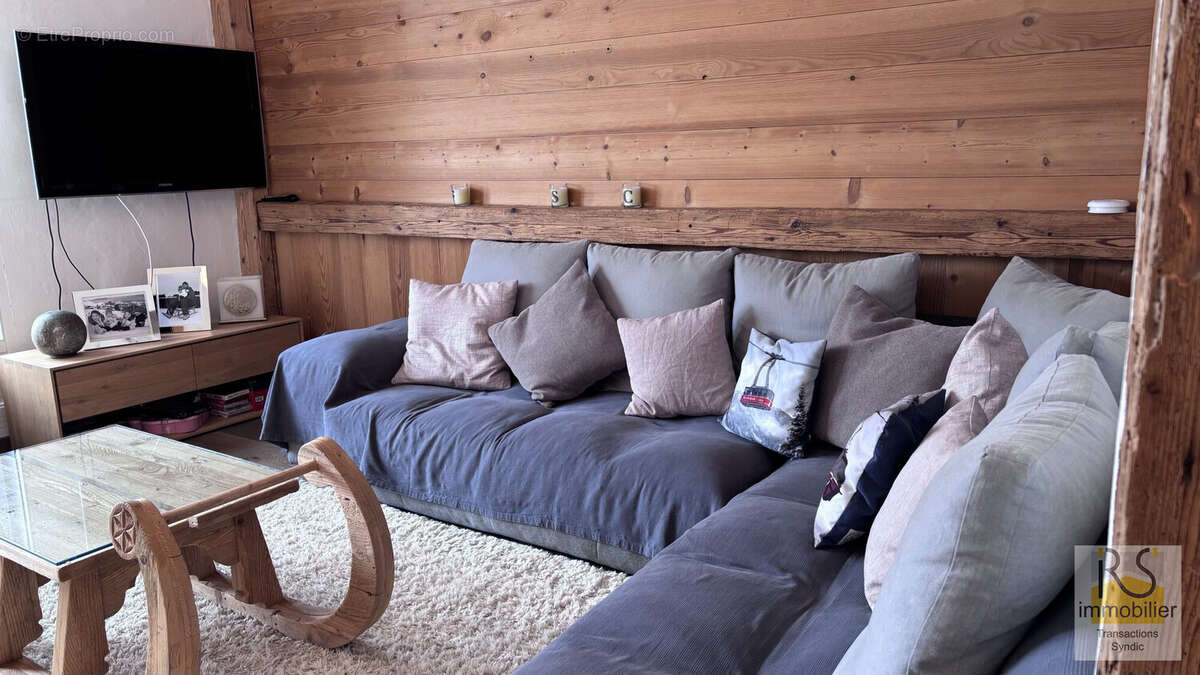 Salon - Appartement à ARACHES-LA-FRASSE