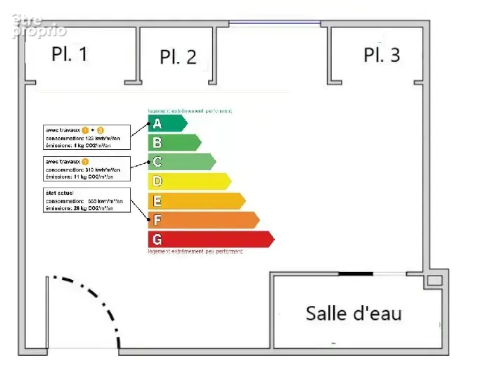 Studio saint georges / notre dame de lorette - photo 7