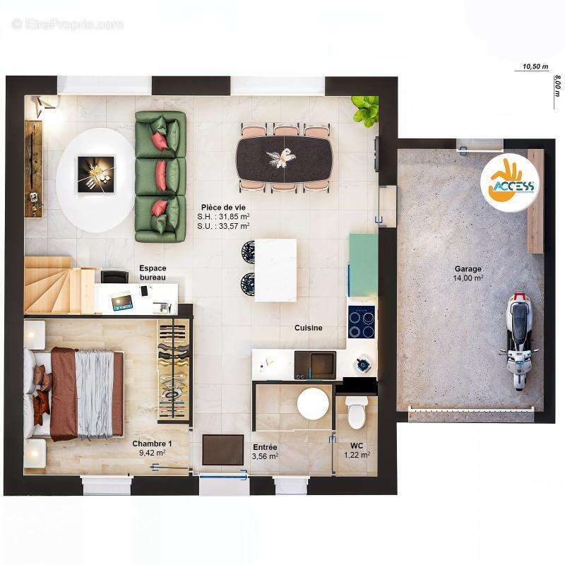 Maison 6 pièces 91 m2 - photo 5