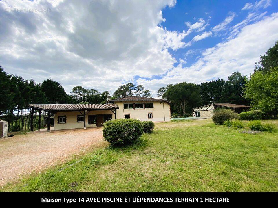 #maison #landes #piscine #gabarret #gîte #maisonT4 - Maison à GABARRET