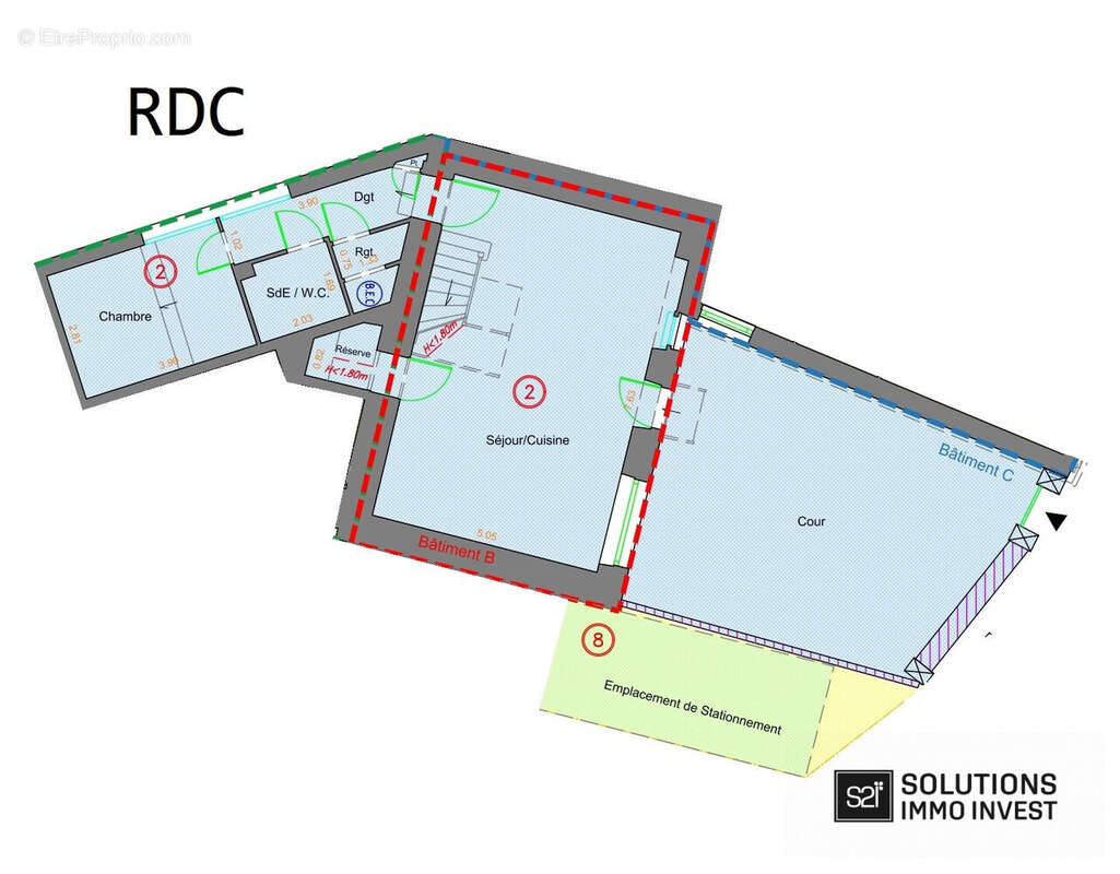 Maison à PLOUNEVEZ-LOCHRIST