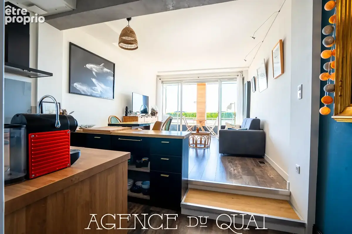 A vendre, Sur la corniche de Concarneau, Appartement 2 pièces de 55.84 m² face à la mer - photo 9