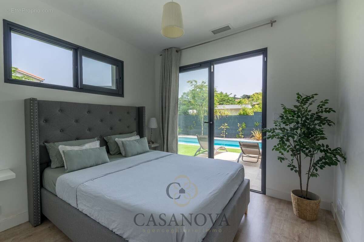 Montpellier Nord Villa contemporaine à Castelnau-le-Lez, 4 chambres, piscine, garage et bureau, proche tram - photo 11