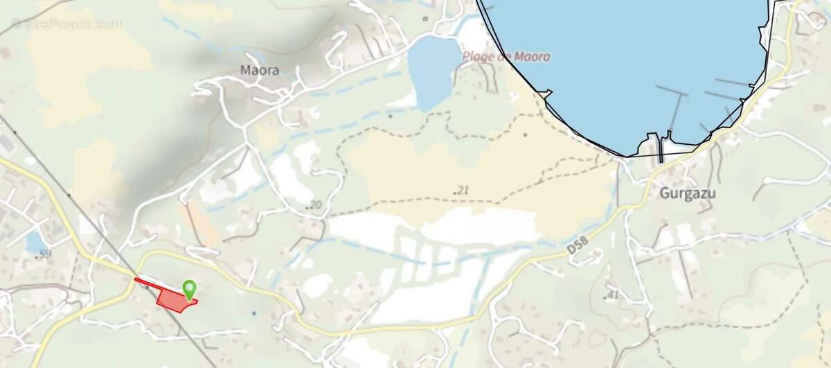 Terrain à BONIFACIO