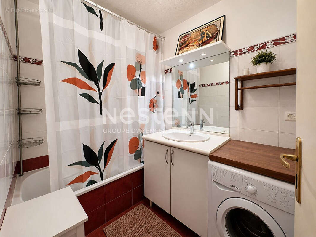 A vendre nice riquier - 3 pieces - tres bon etat -  terrasse - garage en sus - photo 8