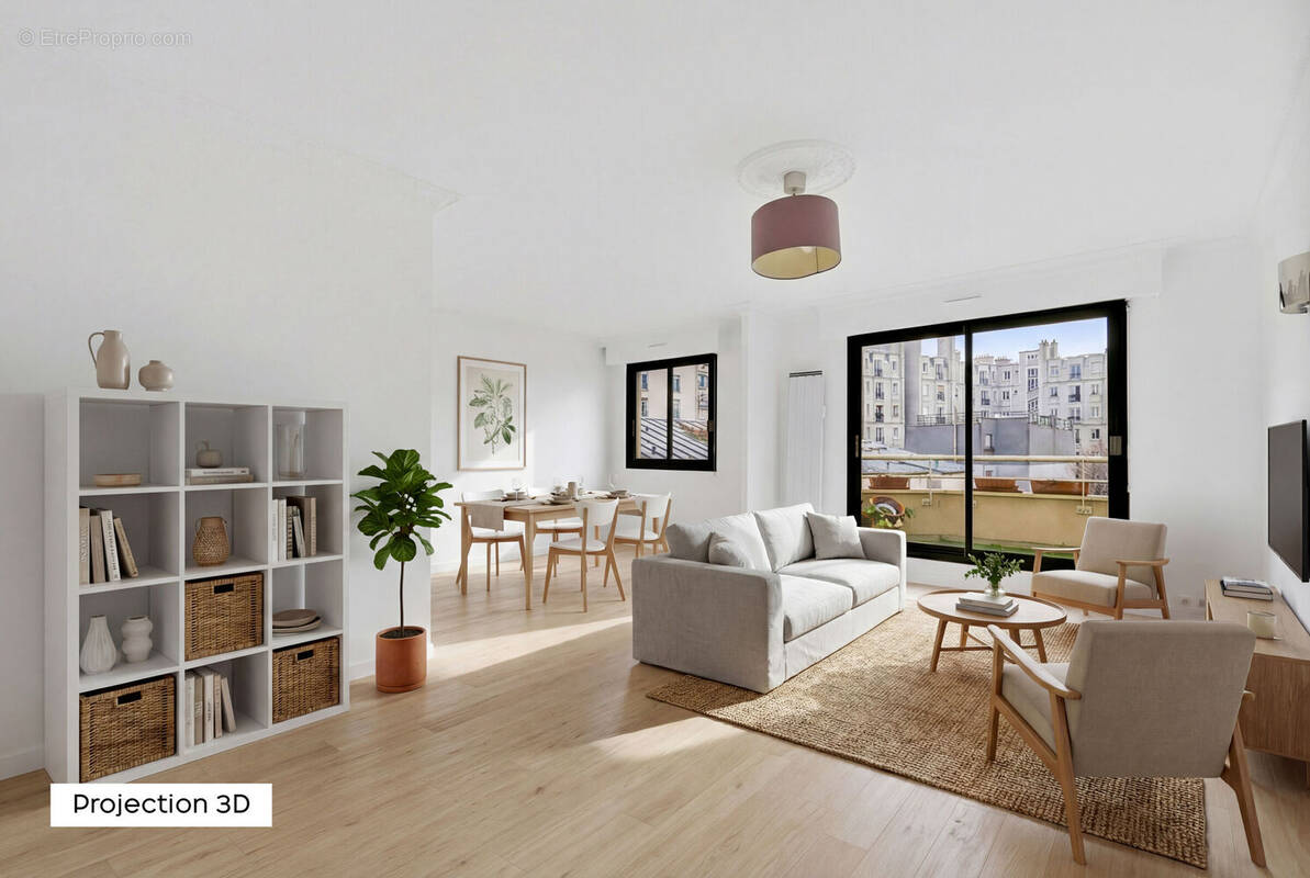 Appartement à PARIS-19E