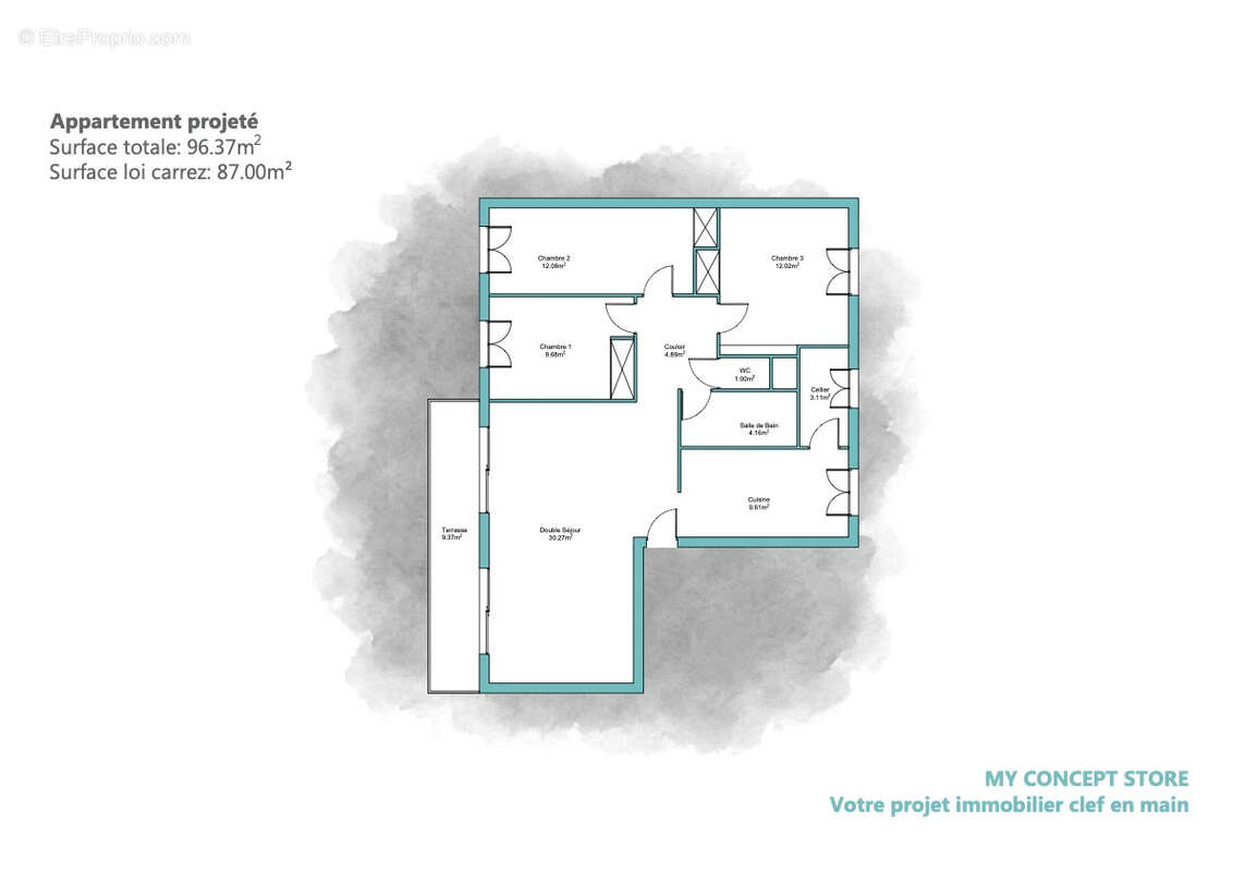 Appartement à MAISONS-LAFFITTE