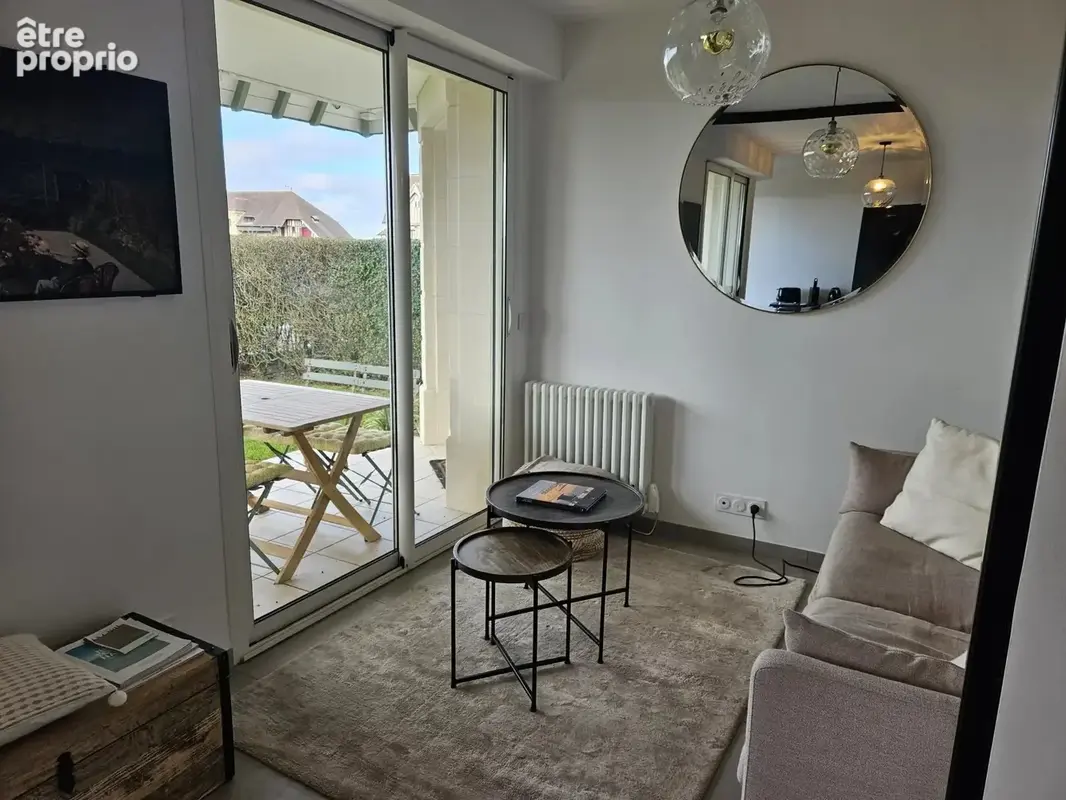 Rare à deauville / tourgéville – appartement 3 pièces rénové en 1ère ligne mer avec jardin privatif et vue mer - photo 4