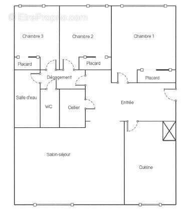 Appartement à LA CHAUSSEE-SAINT-VICTOR