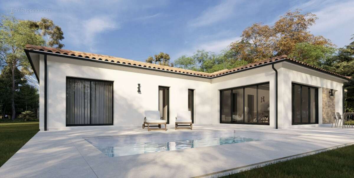 Terrain à bâtir de 815 m² à SAINT-PIERRE-D'AURILLAC (33) - photo 2