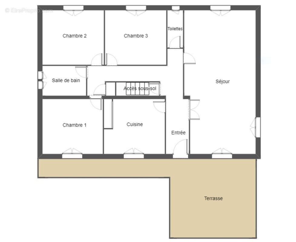 Maison à SAINT-PIERRE-D'IRUBE