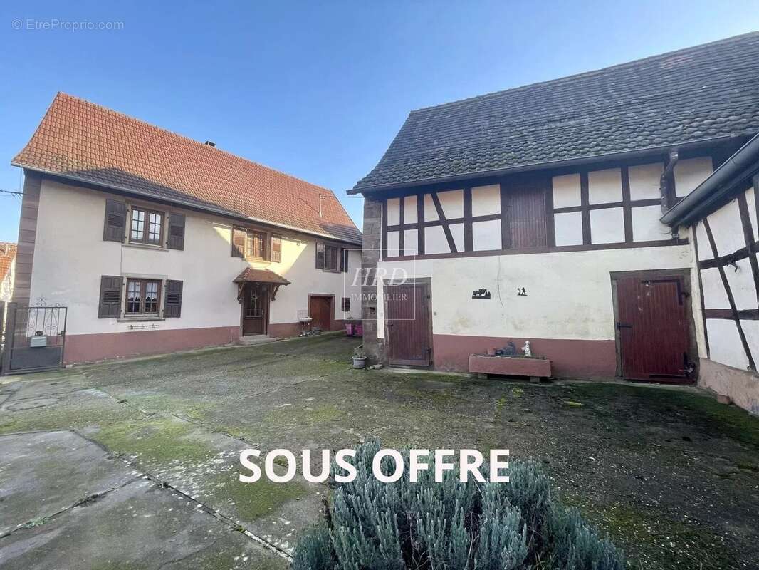 Maison à JETTERSWILLER