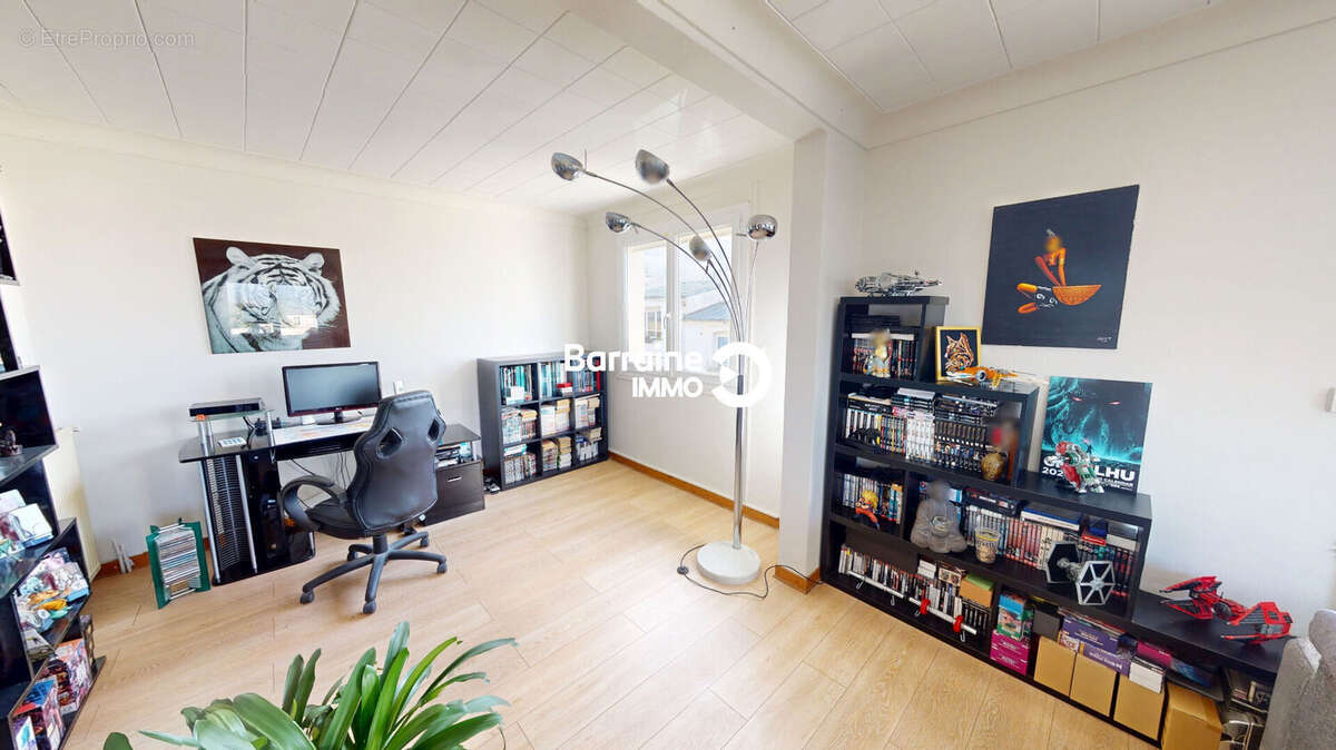 A vendre brest saint-martin appartement t3 3 63m²  sejour double 1 chambre - photo 6