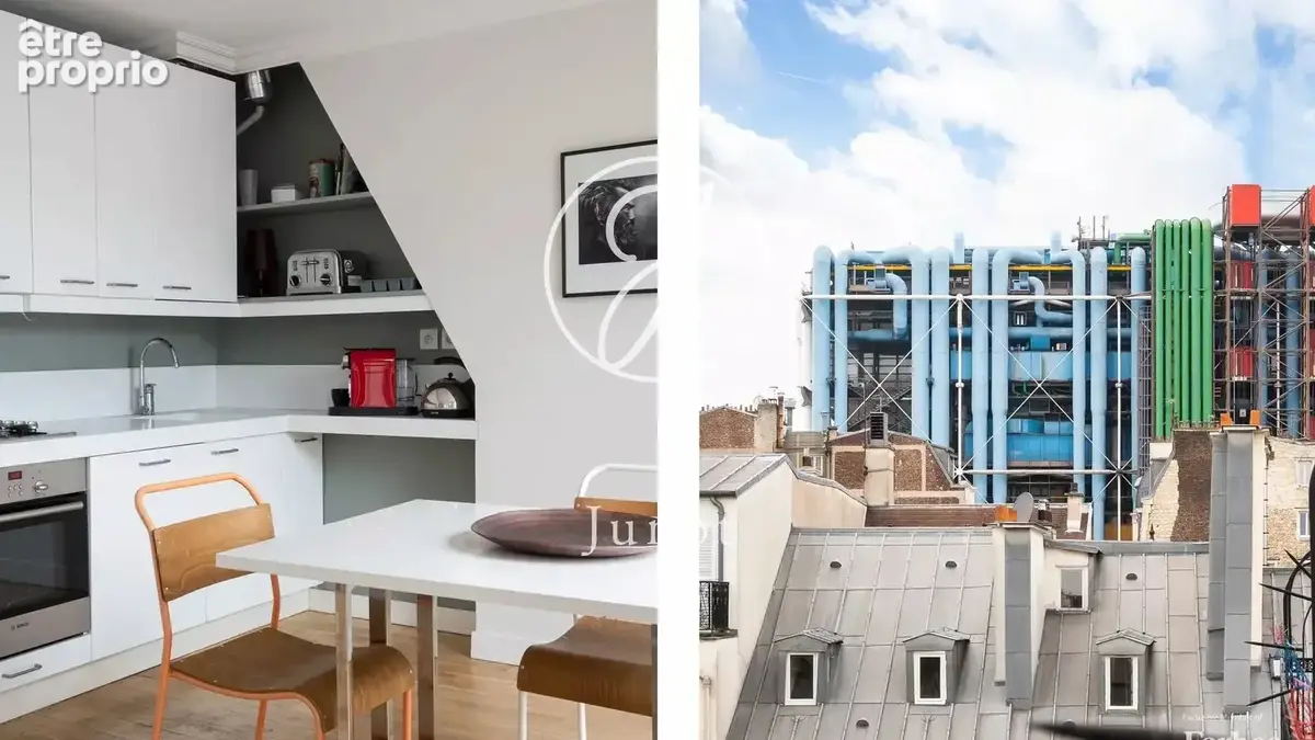 Paris 3e - TEMPLE / SAINT-MERRI - Appartement - 2 pièces - 51,15m² Carrez - 1 chambre - Balcon 4,75m² - Vue dégagée - photo 14