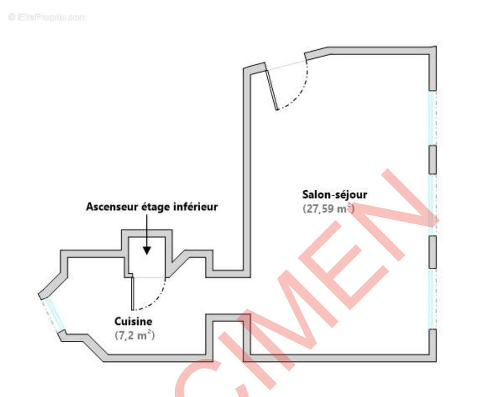 Appartement à PARIS-16E