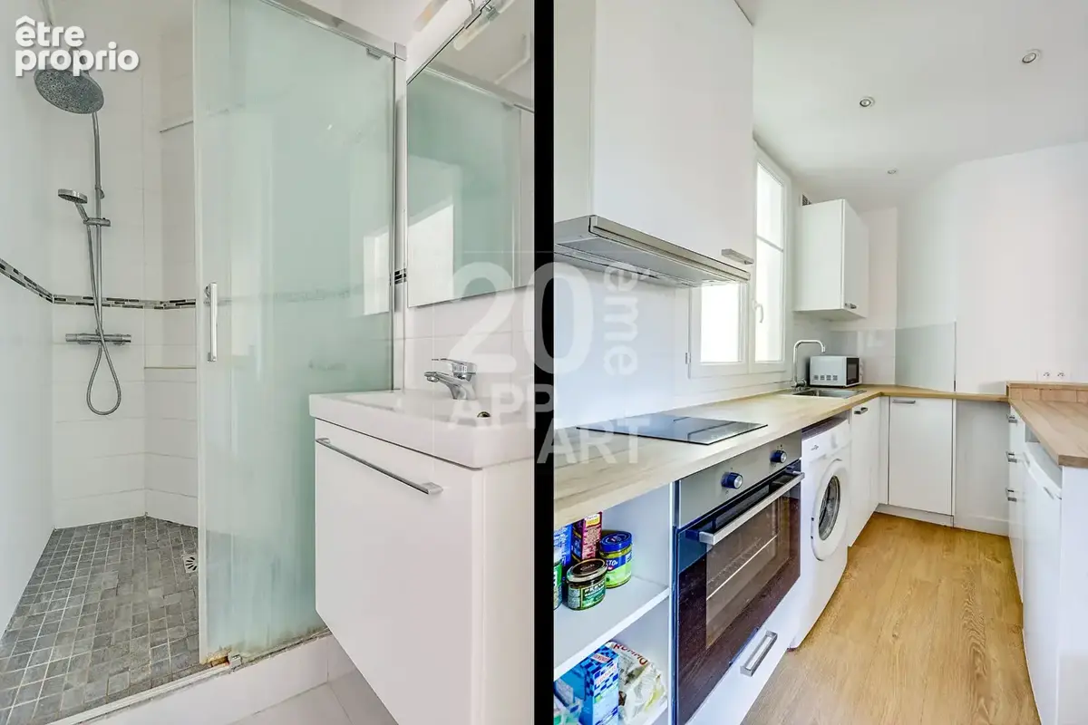 studio-32m²-refait à neuf - photo 4