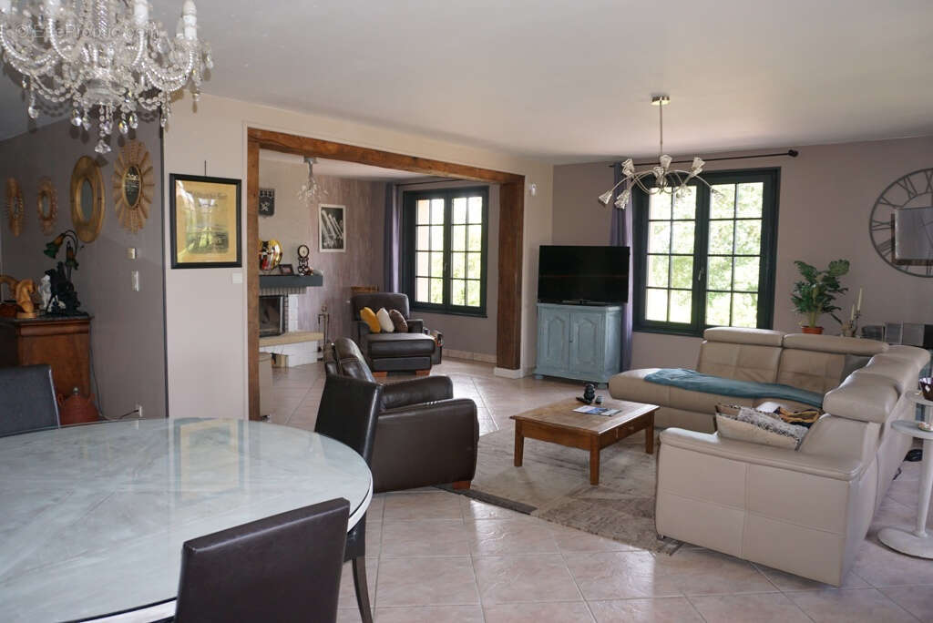 Balle maison avec terrain et etangs - photo 5