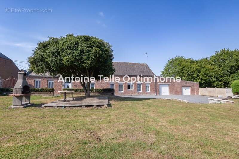Mazinghien 59360 - Maison type longère individuelle avec jardin clos sur 1300m² - photo 16