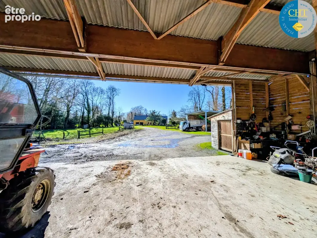 Longère en pierres indépendante et ses vastes dépendances   loutehel (35380) - photo 48