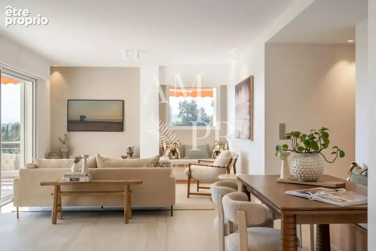 Appartement CANNES -98m2- 3 pièces avec vue mer panoramique - photo 2