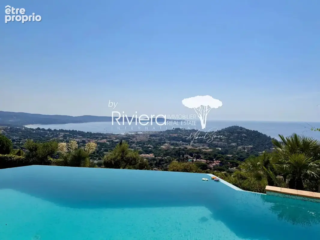 Vue mer exceptionnelle et piscine à débordement à cavalaire - photo 9