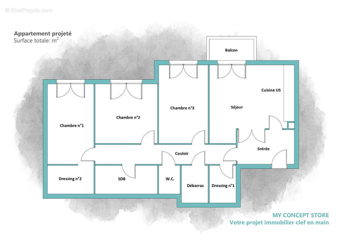 Appartement à LEVALLOIS-PERRET