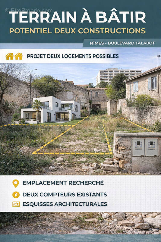 Terrain à NIMES