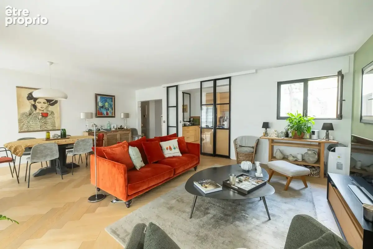 RARE PASSY-RANELAGH : Bel appartement avec terrasse de 23 m², rénové 3 chambres en suite avec chacune leur salle d'eau-wc - photo 4