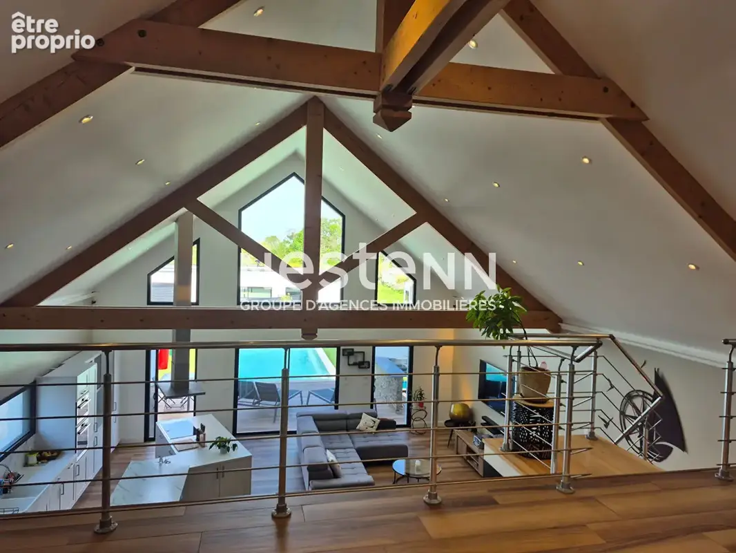 Maison d'architecture contemporaine, de charme et moderne avec piscine à Montoir De Bretagne d'environ 180 m2 - photo 20
