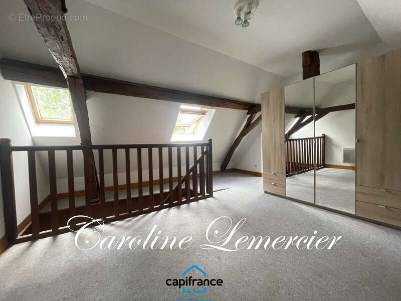 Maison à vendre  5 pièces VOUVRAY SUR HUISNE  (72)Fermette en campagne 100 m² habitables, 3 chambres, terrain 6000 m², cavité so - photo 4