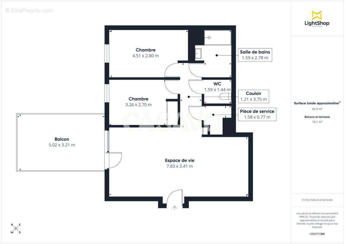 Appartement à TALENCE