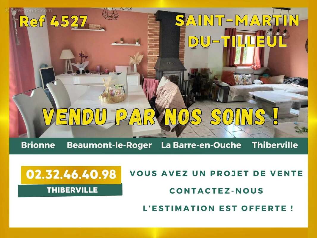 Maison à SAINT-MARTIN-DU-TILLEUL