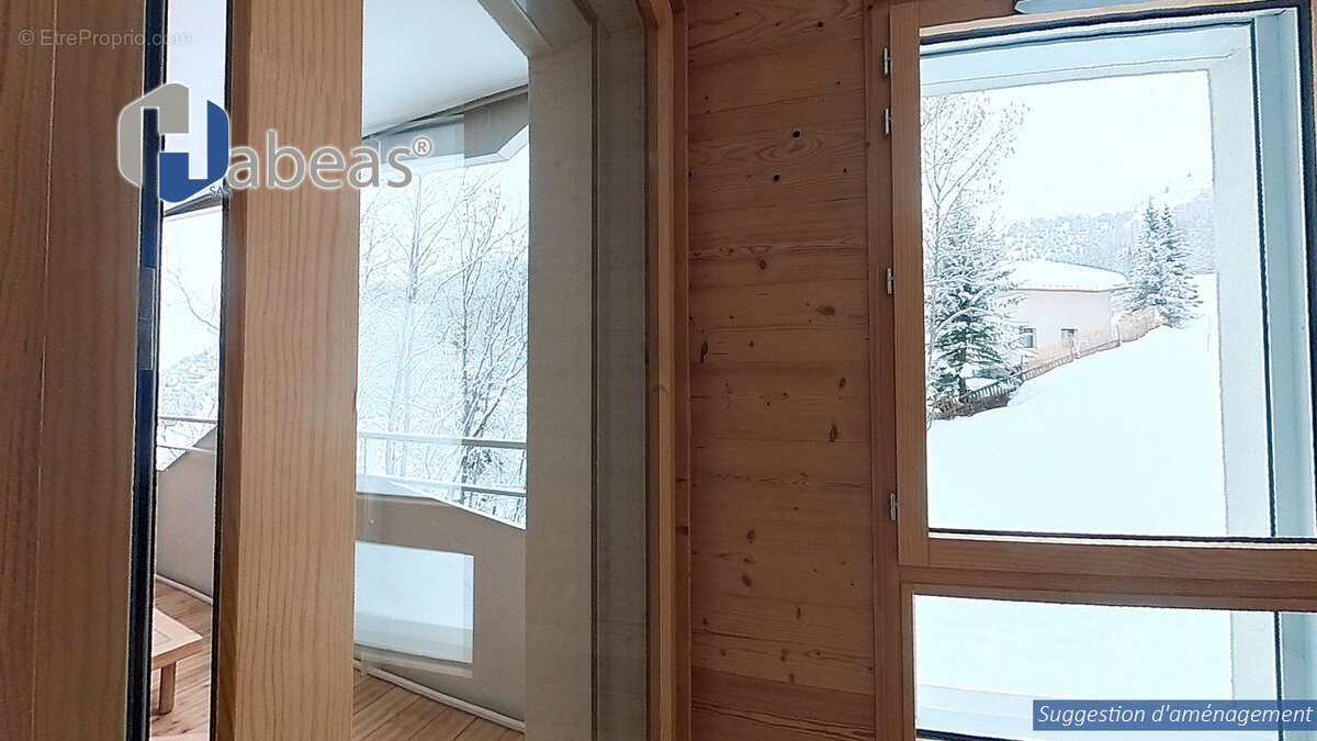 T2 avec 1 chambre et un Balcon de 16.31m², Un Casier à Ski, et un cellier - photo 22
