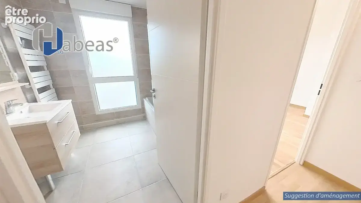 T4 Duplex de 95,42m² avec balcon de 11,87m² - photo 7