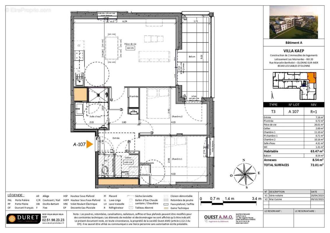 Appartement à L&#039;ILE-D&#039;OLONNE