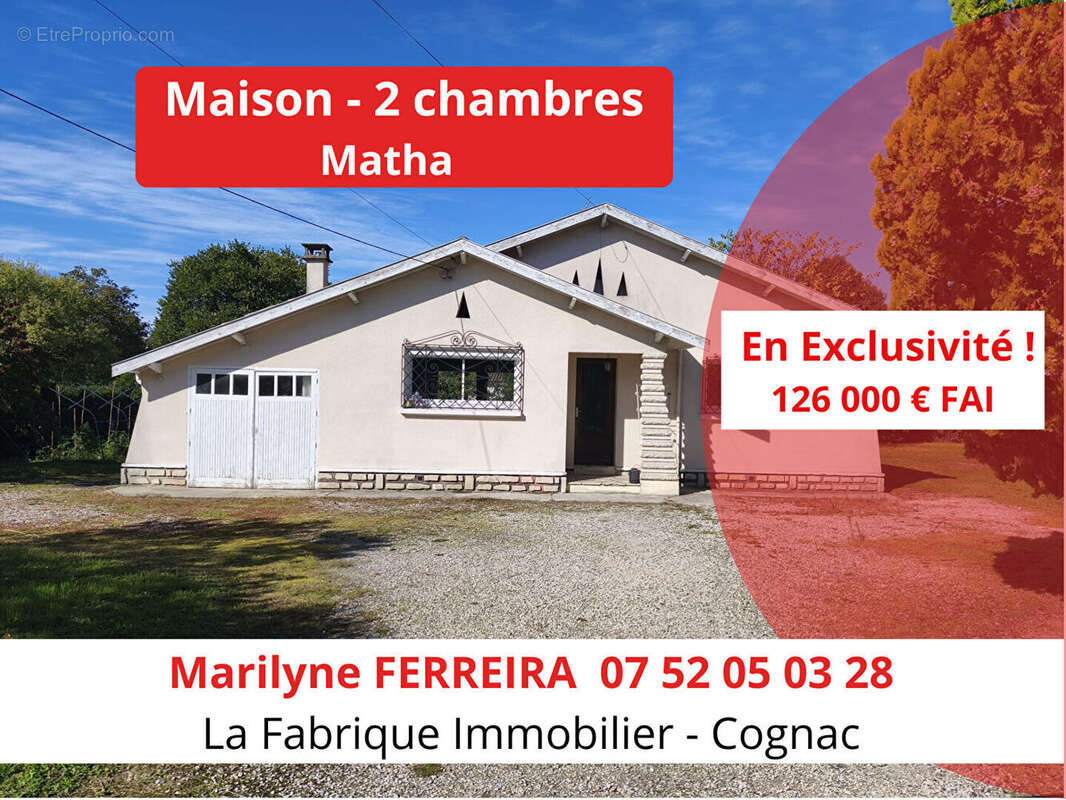 Maison à MATHA