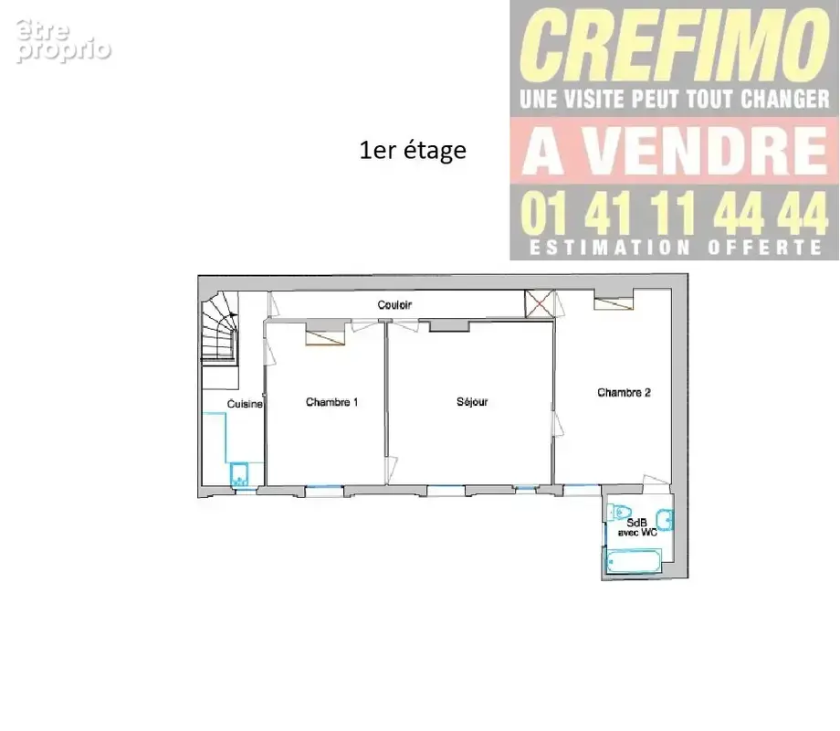 Maison à vendre à Courbevoie avec jardin et fort potentiel Gare d'Asnières-sur-Seine - photo 14