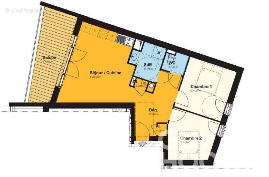 Appartement à CHASSENEUIL-DU-POITOU