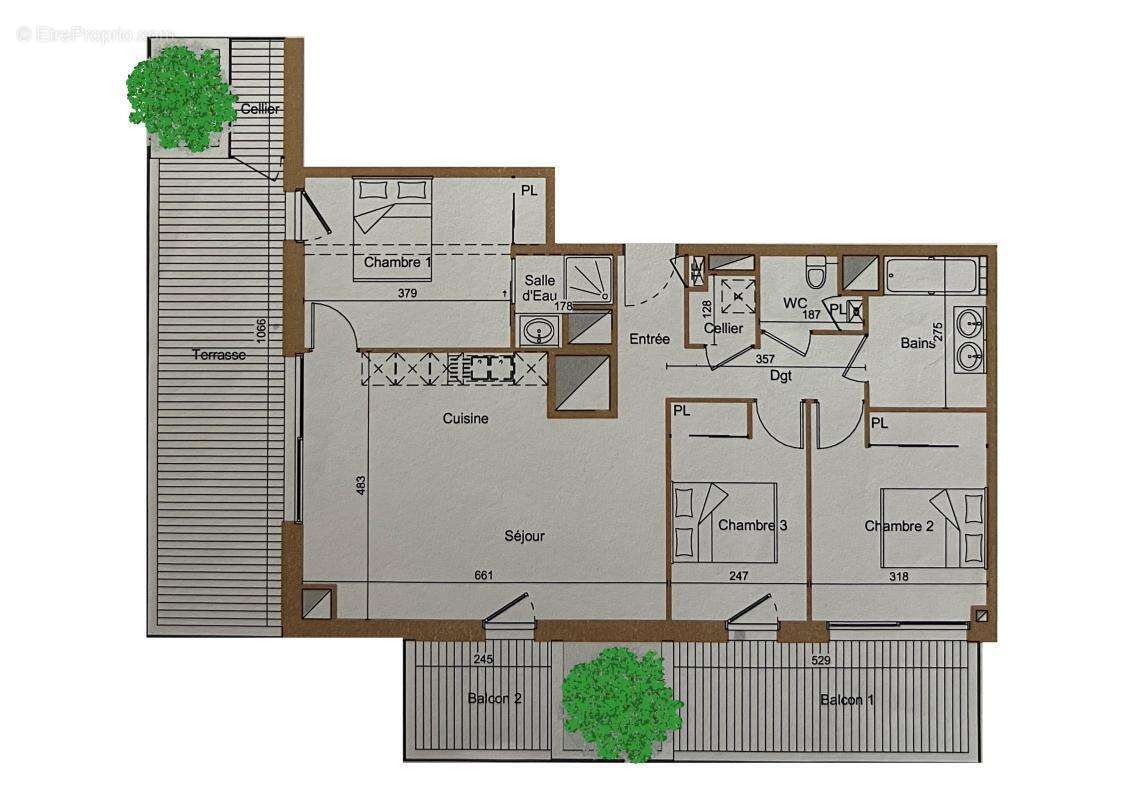 Appartement à CAPBRETON