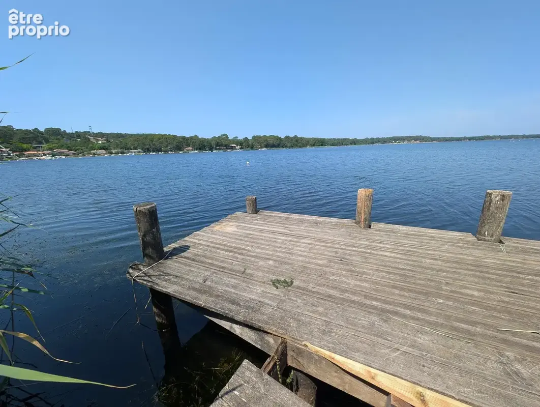 maison et terrain de 3000 m2 face au lac première ligne Lacanau - photo 9