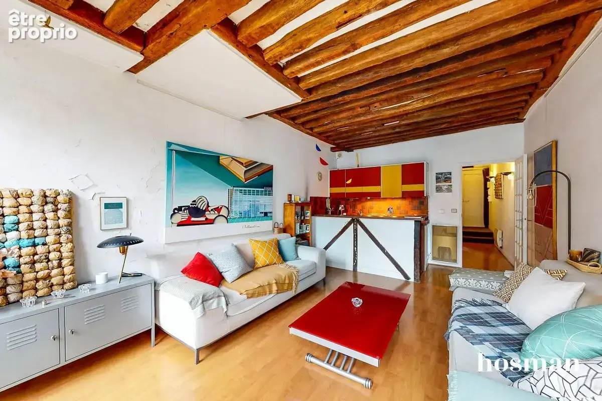 Appartement 2 pièces 40 m² lumineux avec vue dégagée - Rue Saint-Martin, Paris - photo 4
