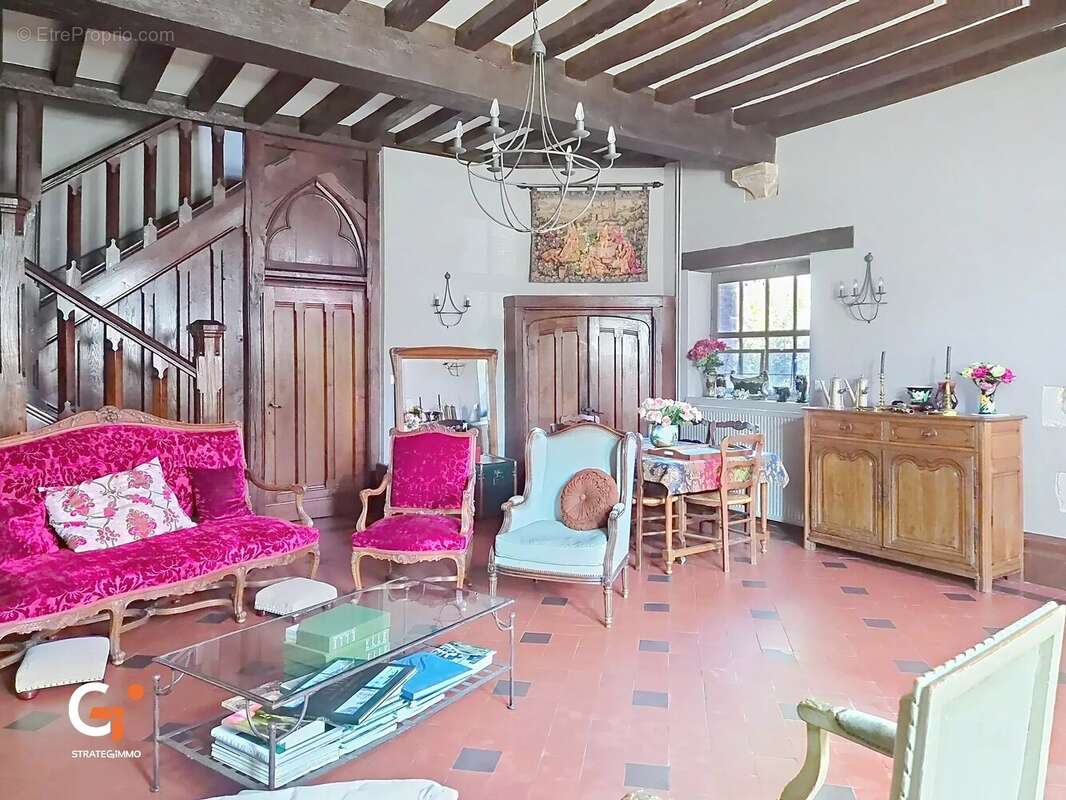 Superbe propriete historique du xveme, 10 mn de dieppe. - photo 5