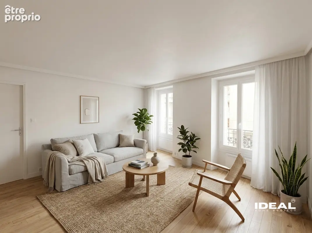 Appartement rénové clé en main Paris 14ème 61 m² - photo 5
