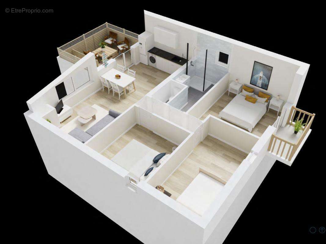 Appartement à LEGE-CAP-FERRET