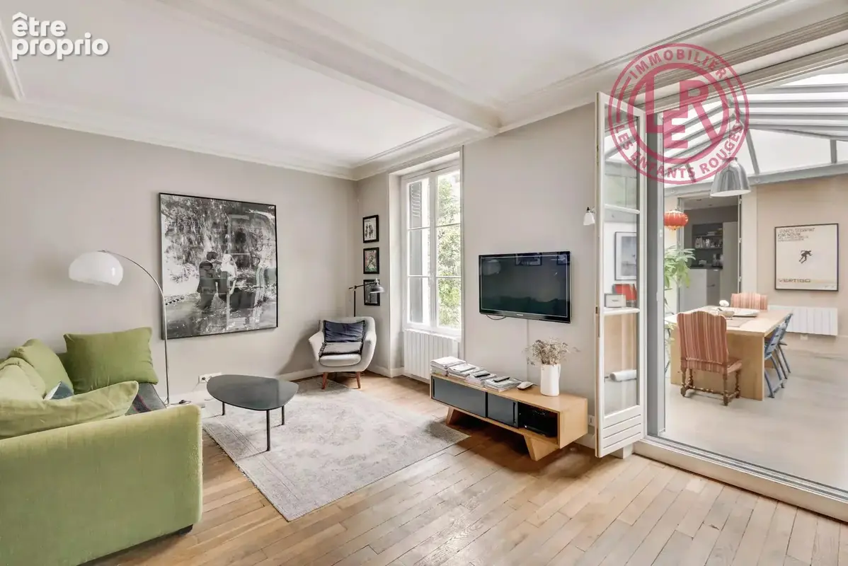 Paris 15ème - G. Brassens - Maison avec jardin - 4 chambres - photo 4