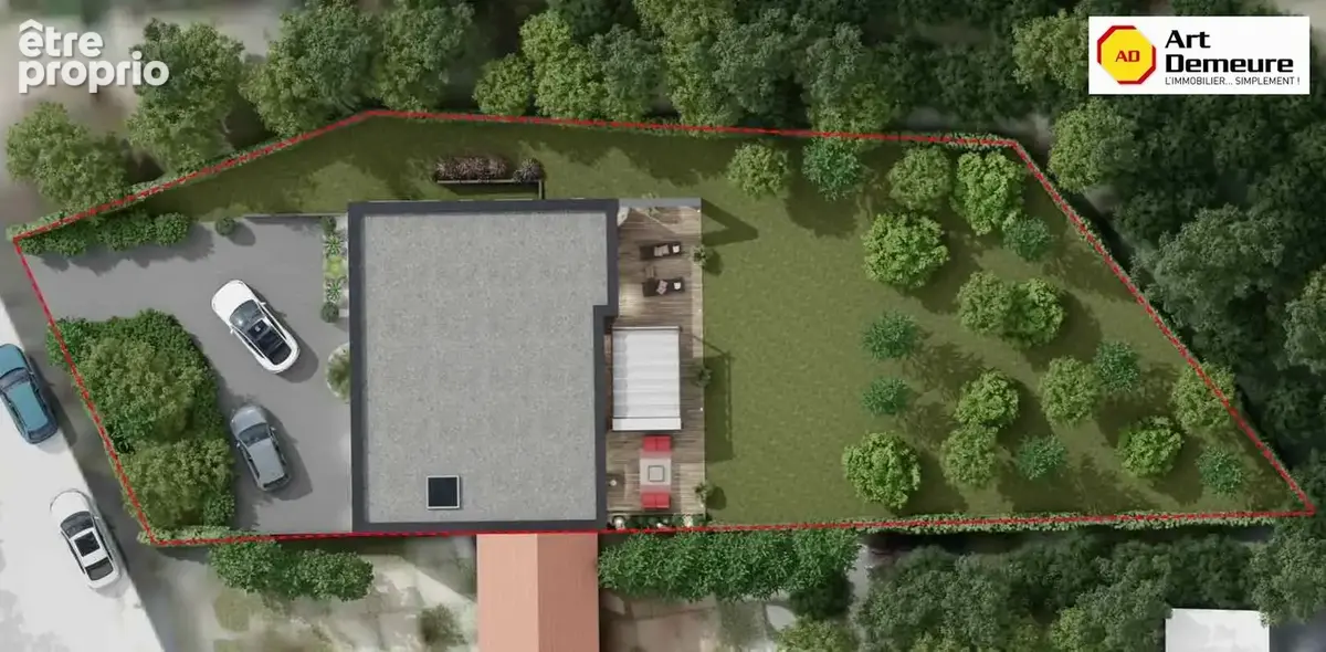 Photo Terrain à Meriel au prix de 215 000€