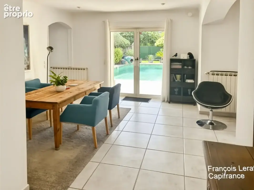 Maison de ville provençale à vendre 5 pièces DRAGUIGNAN (83) avec piscine et jardin arboré- 127,61 m2 loi Carrez - 470 000 € hon - photo 9